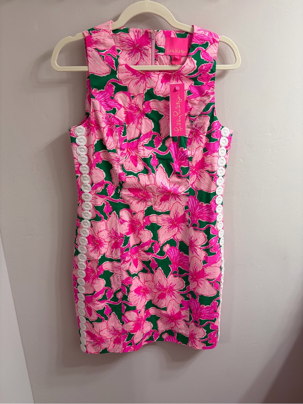 Lilly Pulitzer Pink Floral Shift Dress